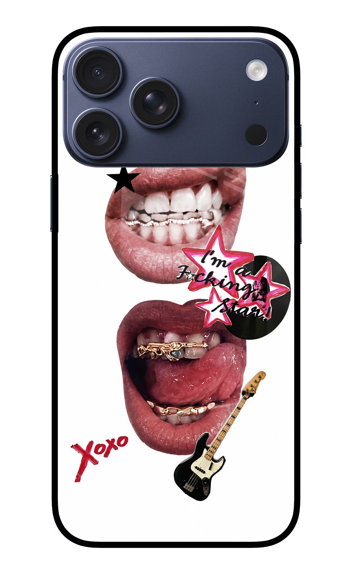 Rockstar iPhone 17 Pro Max Glass Case