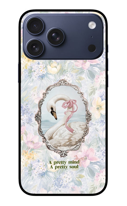 Pretty Mind Pretty Soul iPhone 17 Pro Max Glass Case
