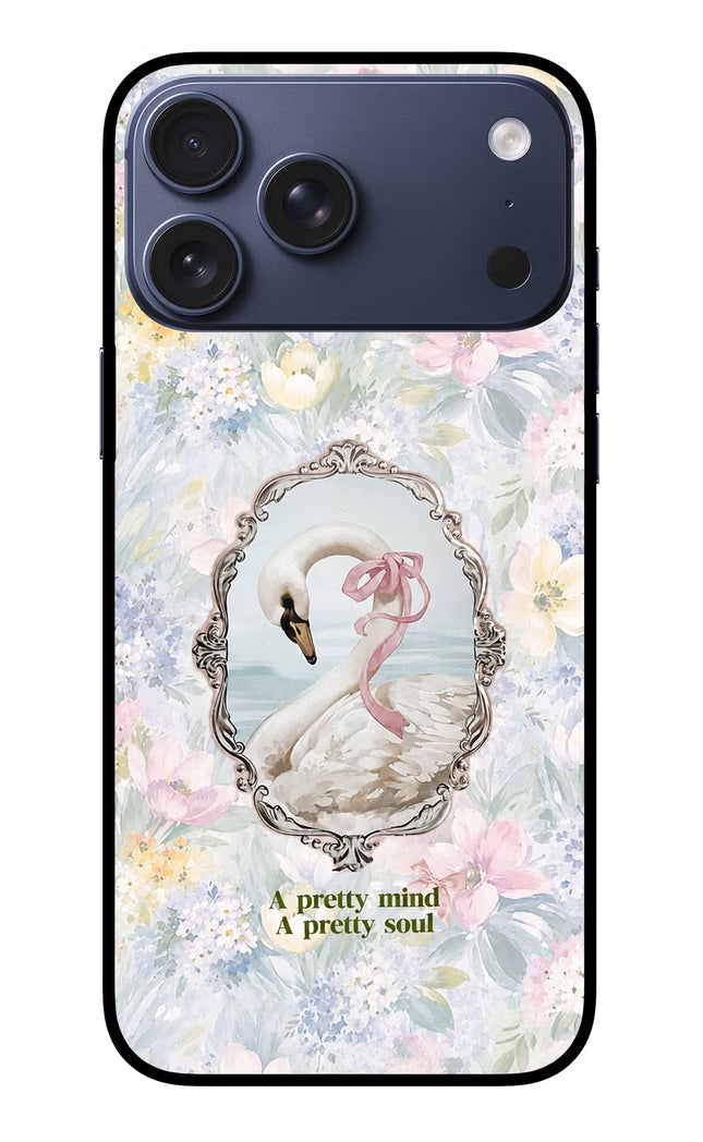 Pretty Mind Pretty Soul iPhone 17 Pro Max Glass Case
