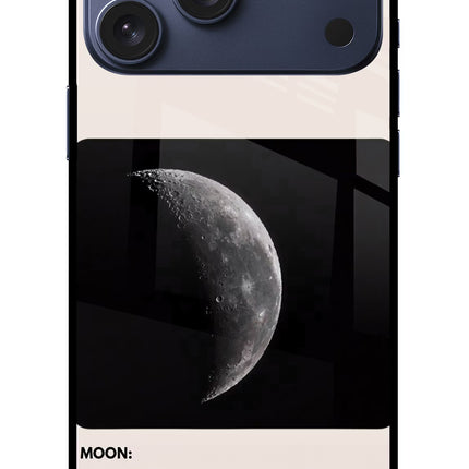 Moon Phase iPhone 17 Pro Max Glass Case
