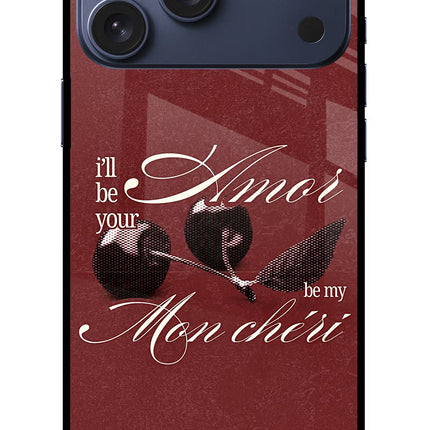 Velvet Cherry iPhone 17 Pro Max Glass Case