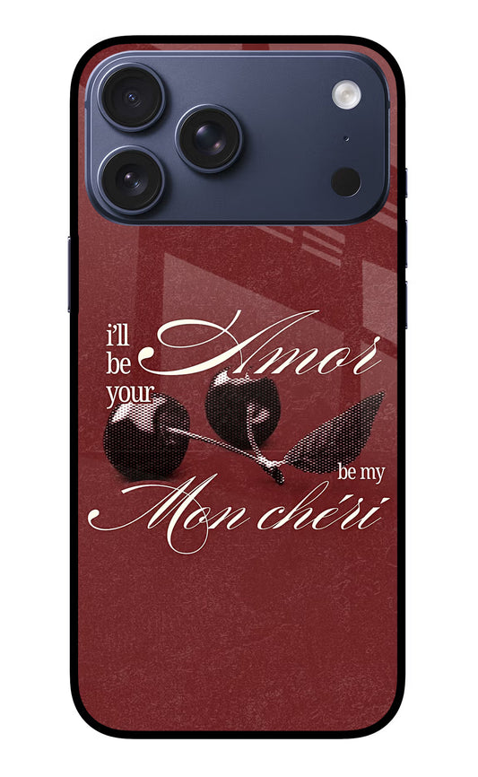 Velvet Cherry iPhone 17 Pro Max Glass Case