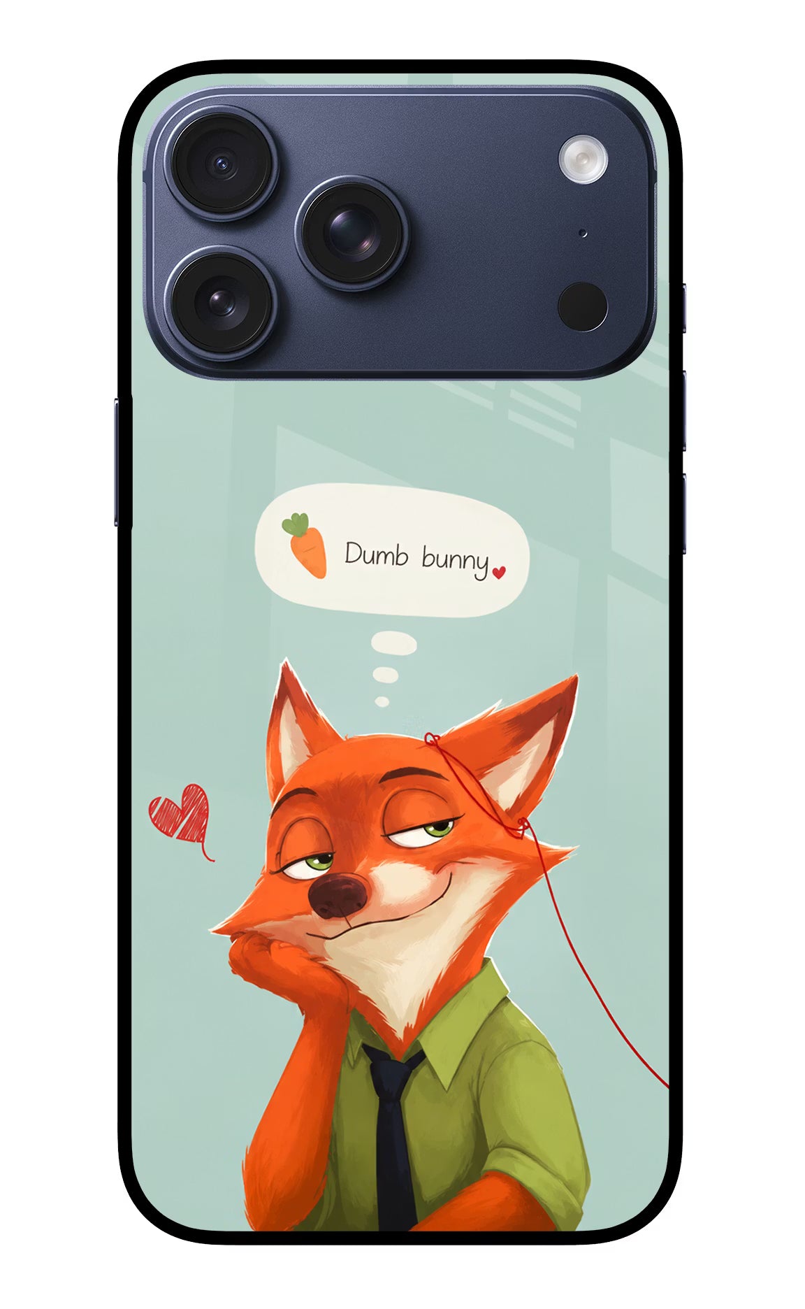 Nick Charm iPhone 17 Pro Max Glass Case
