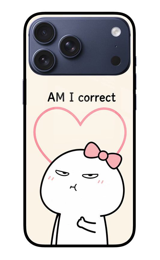 Always Right iPhone 17 Pro Max Glass Case