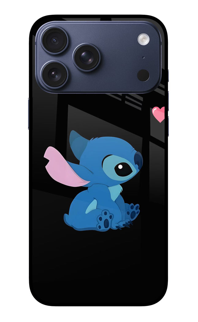 Stitch Crush iPhone 17 Pro Max Glass Case