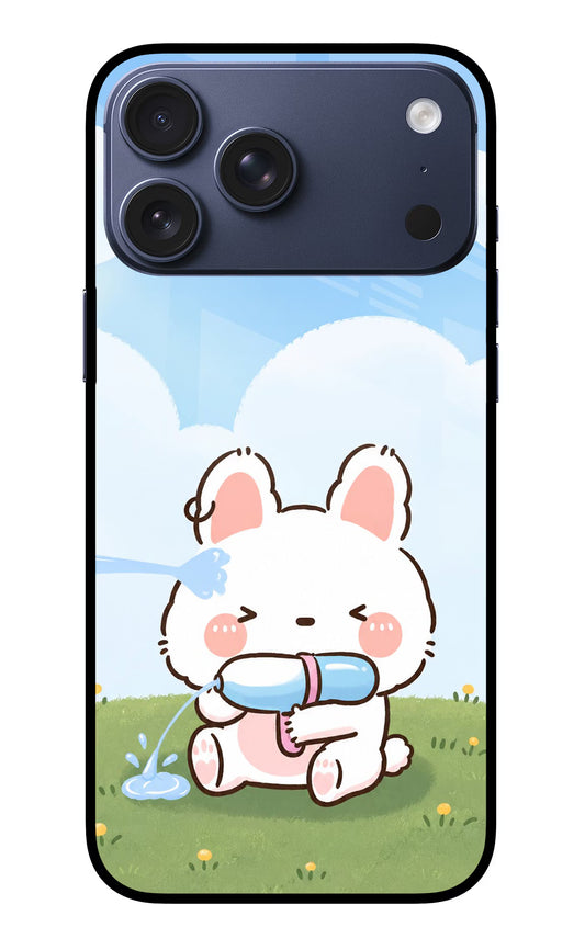 Bunny Treat iPhone 17 Pro Max Glass Case