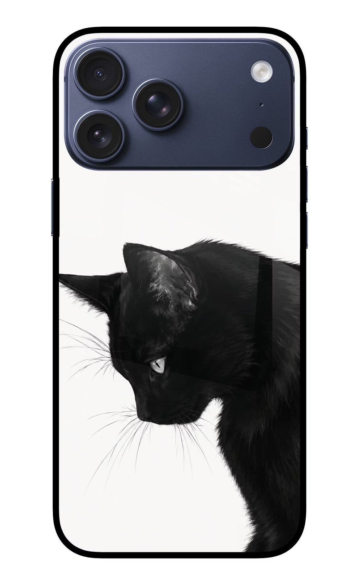 Shadow Gaze iPhone 17 Pro Max Glass Case