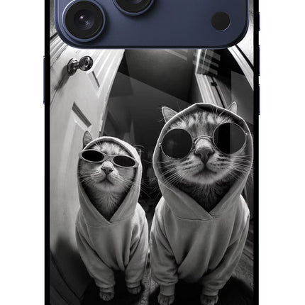 Hood Cats iPhone 17 Pro Max Glass Case