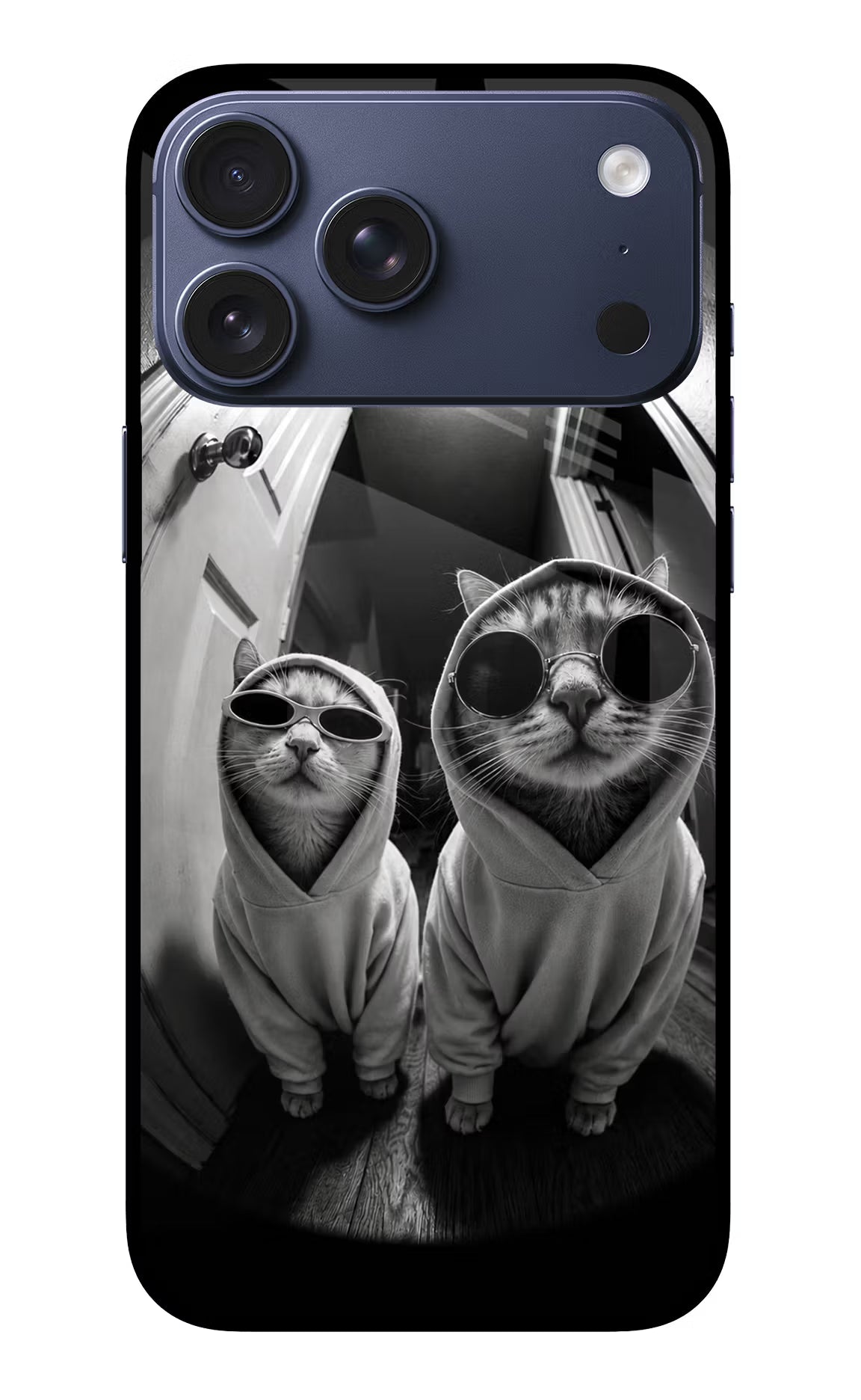 Hood Cats iPhone 17 Pro Max Glass Case
