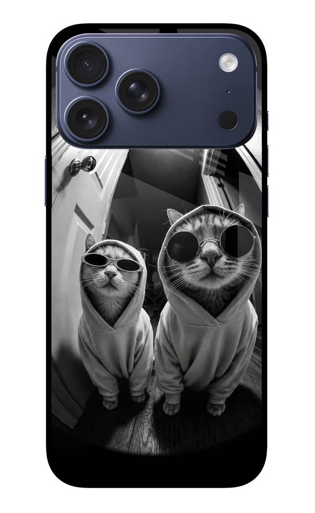 Hood Cats iPhone 17 Pro Max Glass Case