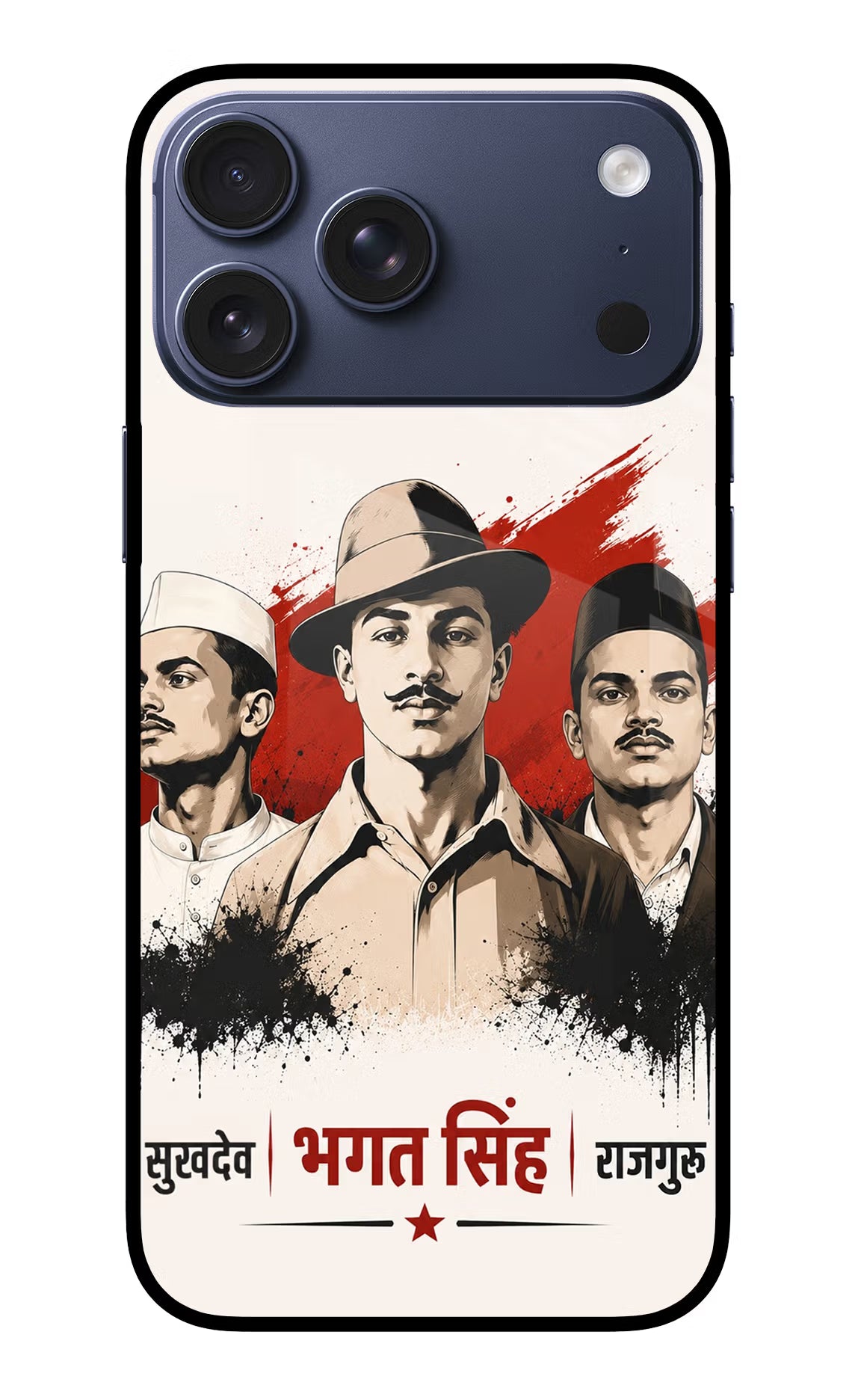 Sardar Patel Iron Will iPhone 17 Pro Max Glass Case