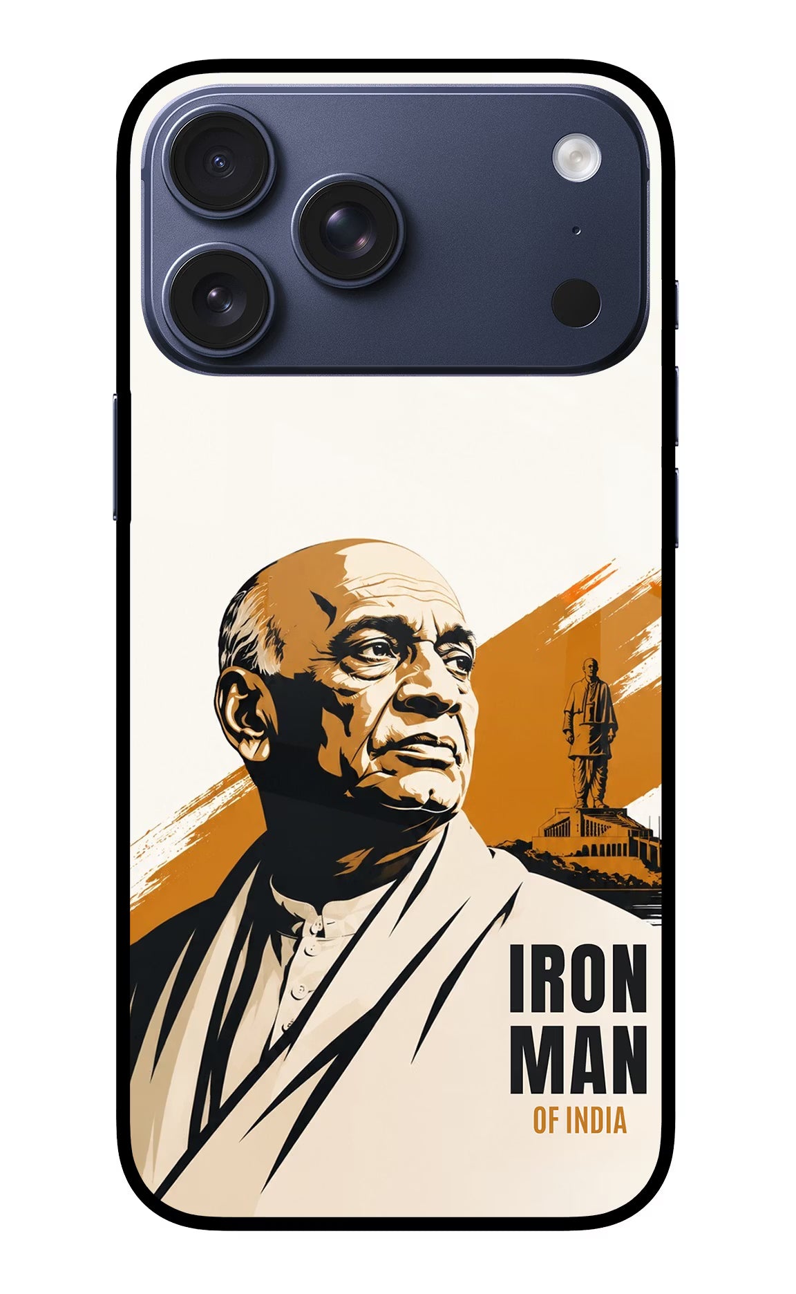 Chandrashekhar Azad Fearless iPhone 17 Pro Max Glass Case