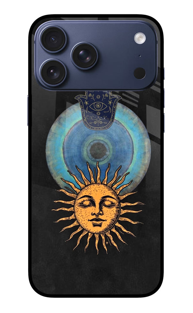 Divine Sun iPhone 17 Pro Max Glass Case