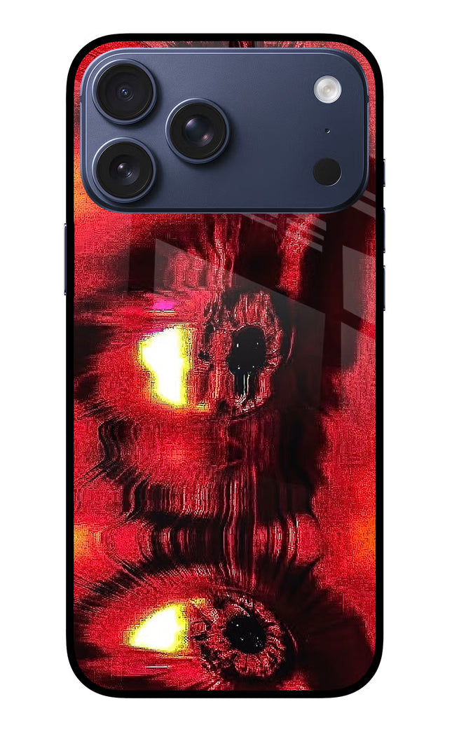 Fire Eye iPhone 17 Pro Max Glass Case