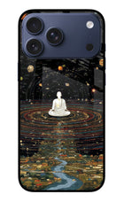 Space Monk iPhone 17 Pro Max Glass Case
