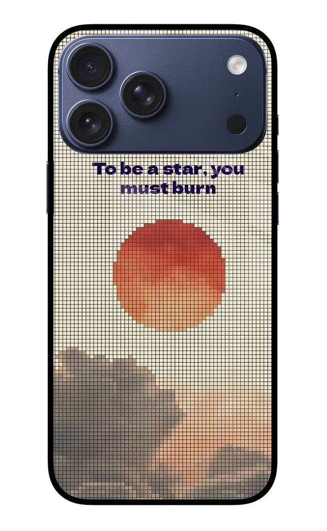 Pixel Sun iPhone 17 Pro Max Glass Case