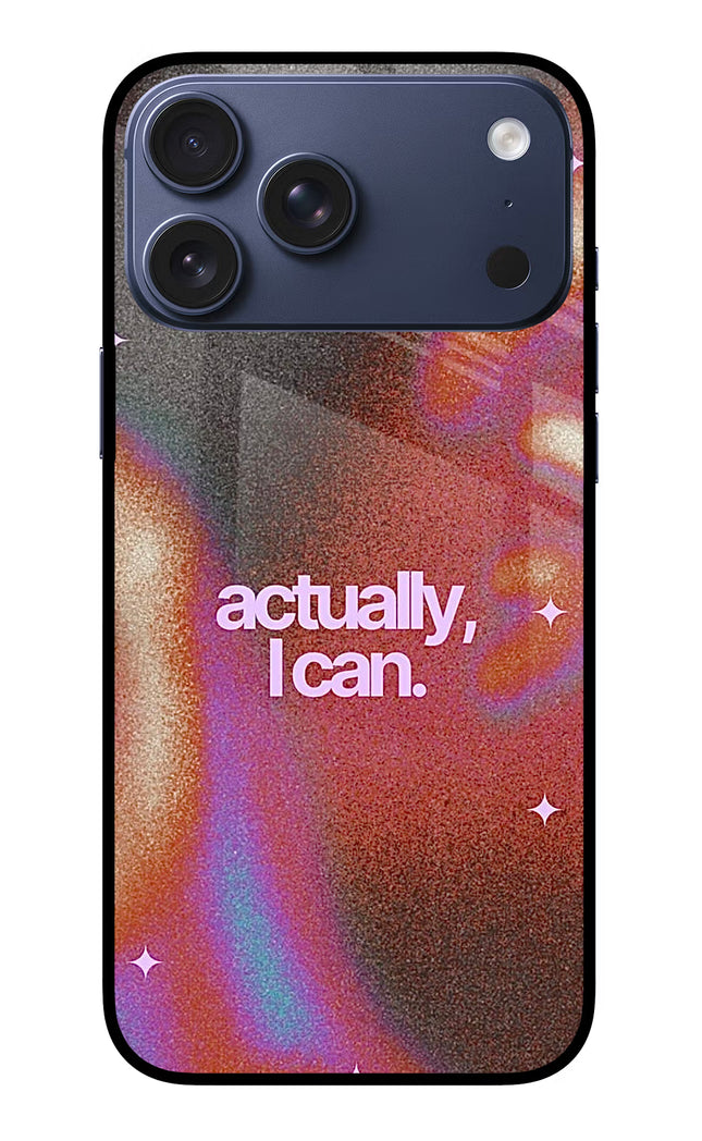 Pink Aura iPhone 17 Pro Max Glass Case