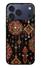 Boho Noir iPhone 17 Pro Max Glass Case
