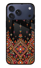 Noir Mehfil iPhone 17 Pro Max Glass Case