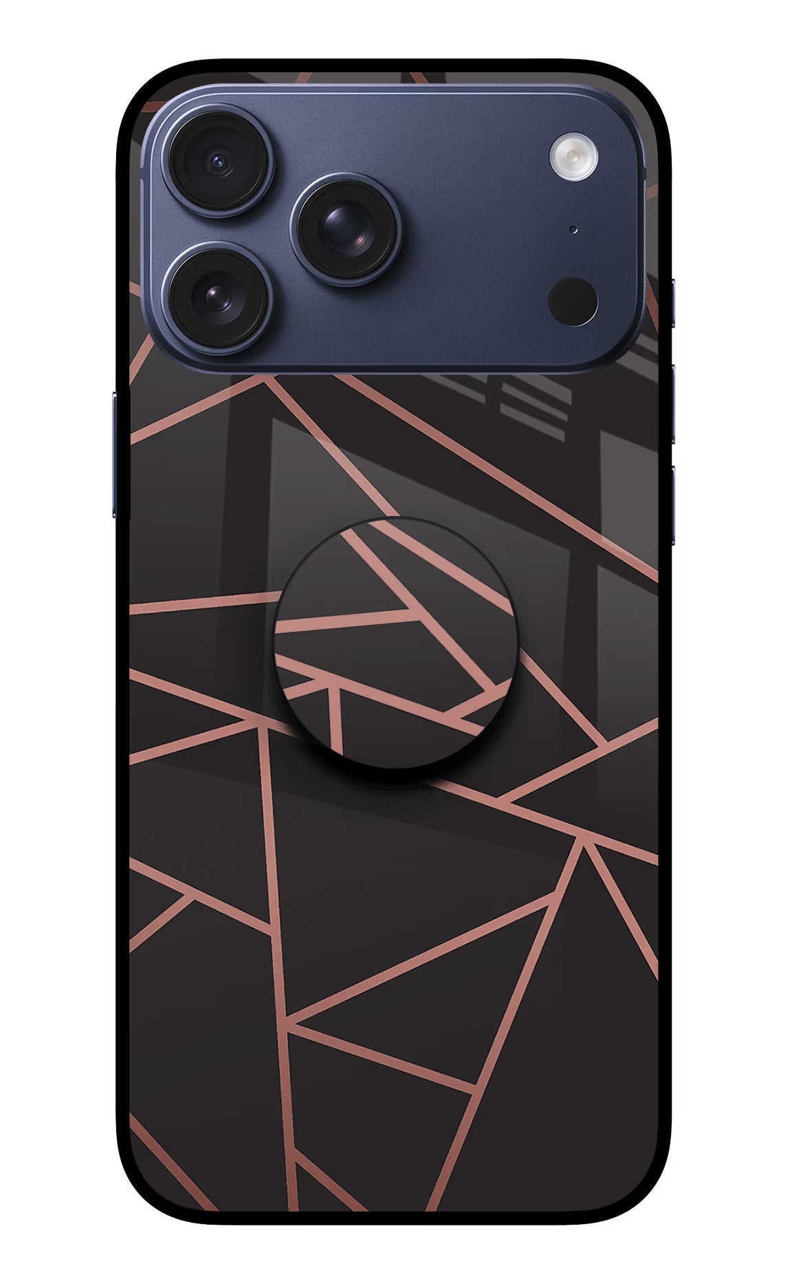 Geometric Pattern iPhone 17 Pro Max Pop Case by Casekaro
