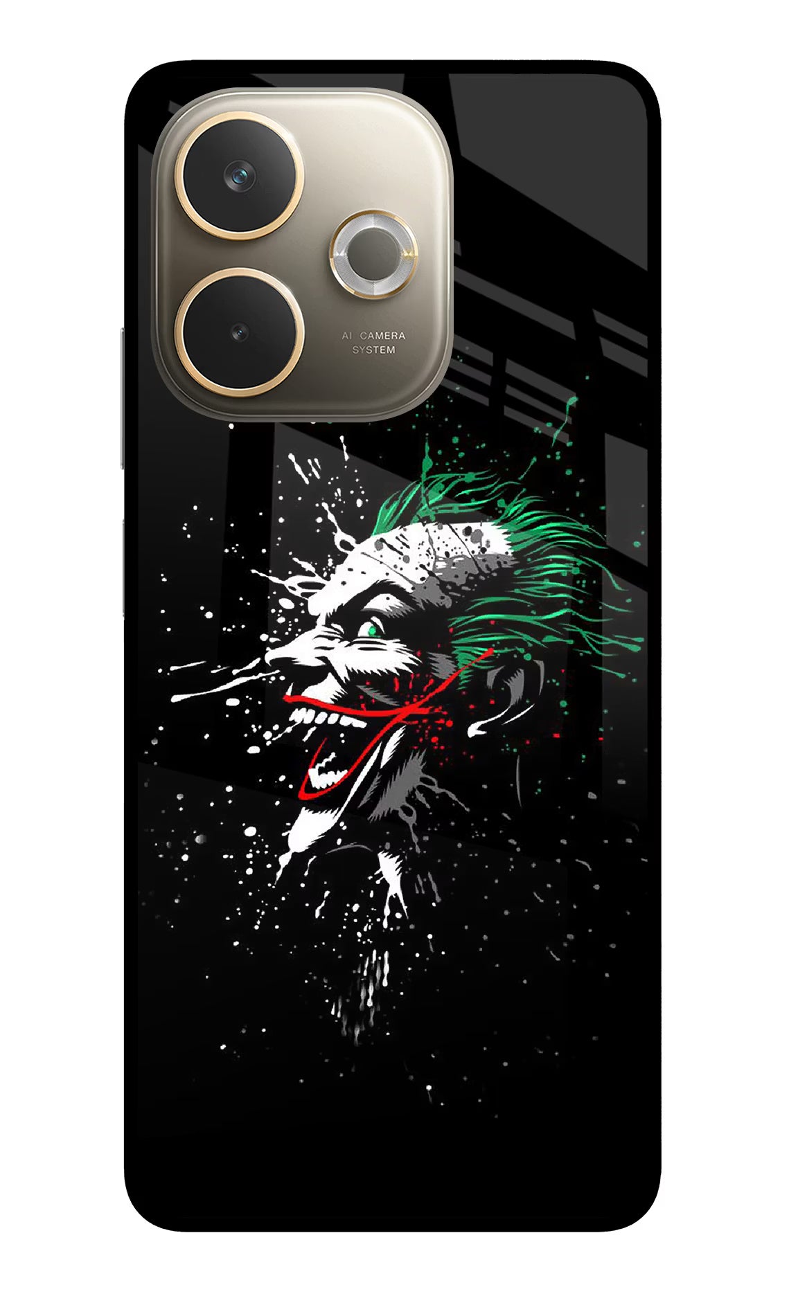 Joker Oppo A5 Pro 5G Glass Case Back Cover by Casekaro