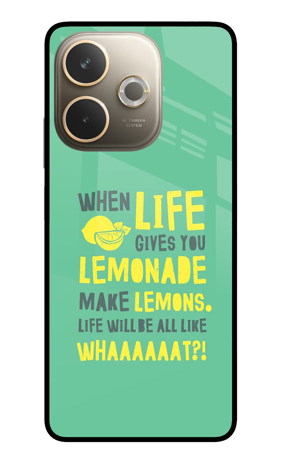 Quote Oppo A5 Pro 5G Glass Case Back Cover by Casekaro