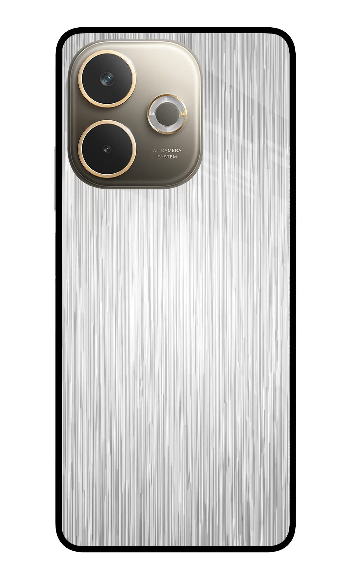 Wooden Grey Texture Oppo A5 Pro 5G Glass Case Back Cover by Casekaro