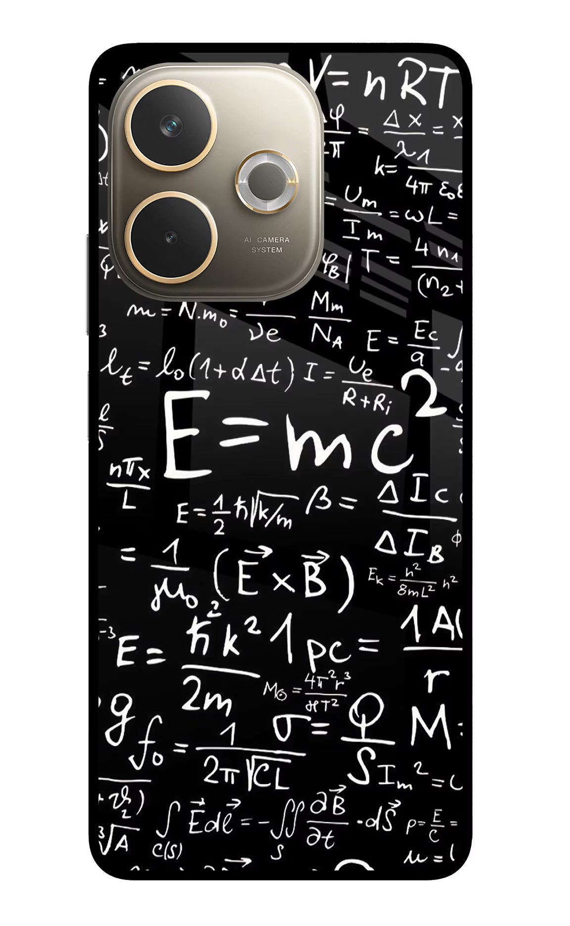 Physics Formula Oppo A5 Pro 5G Glass Case Back Cover by Casekaro