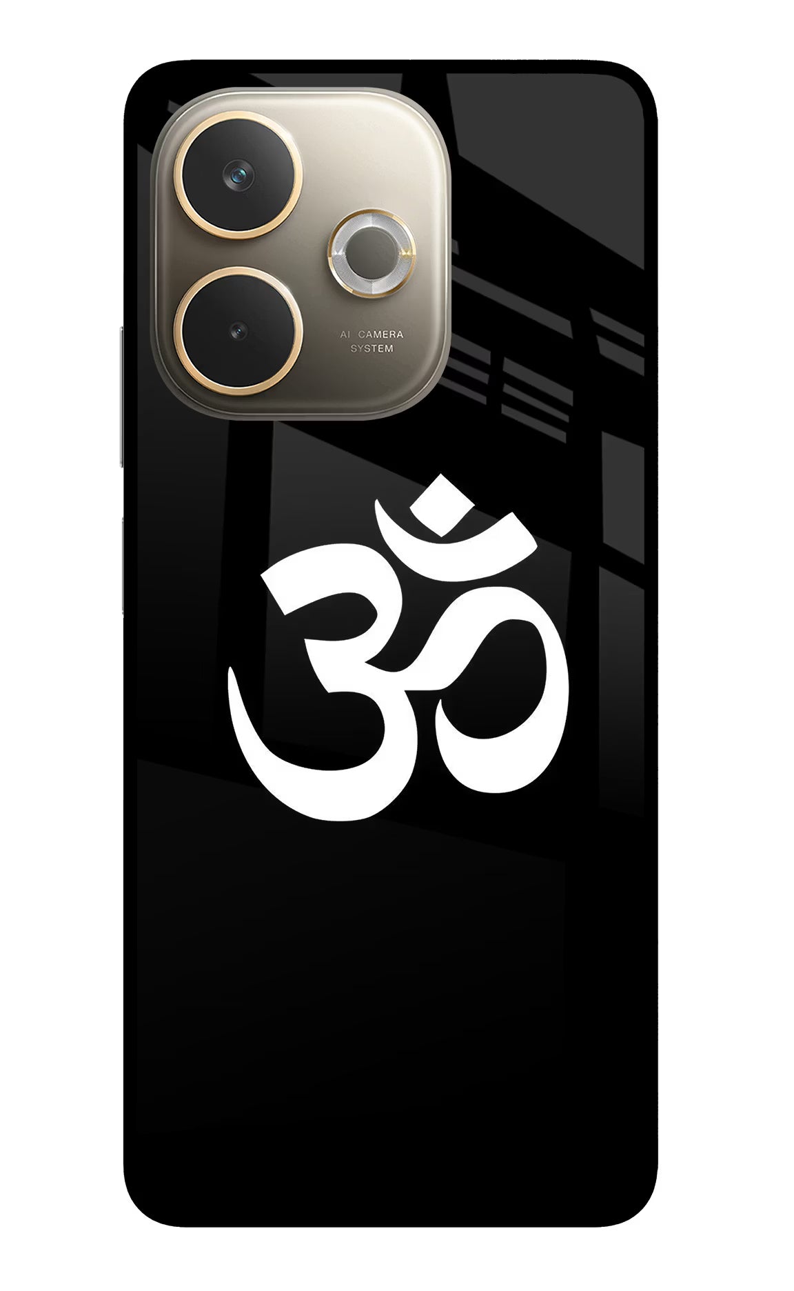 Om Oppo A5 Pro 5G Glass Case Back Cover by Casekaro