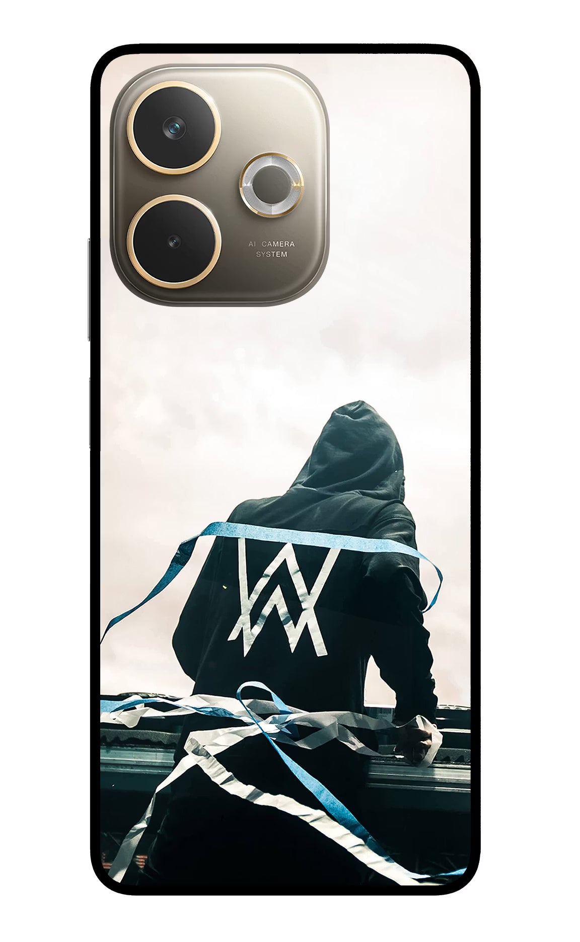 Alan Walker Oppo A5 Pro 5G Glass Case Back Cover by Casekaro