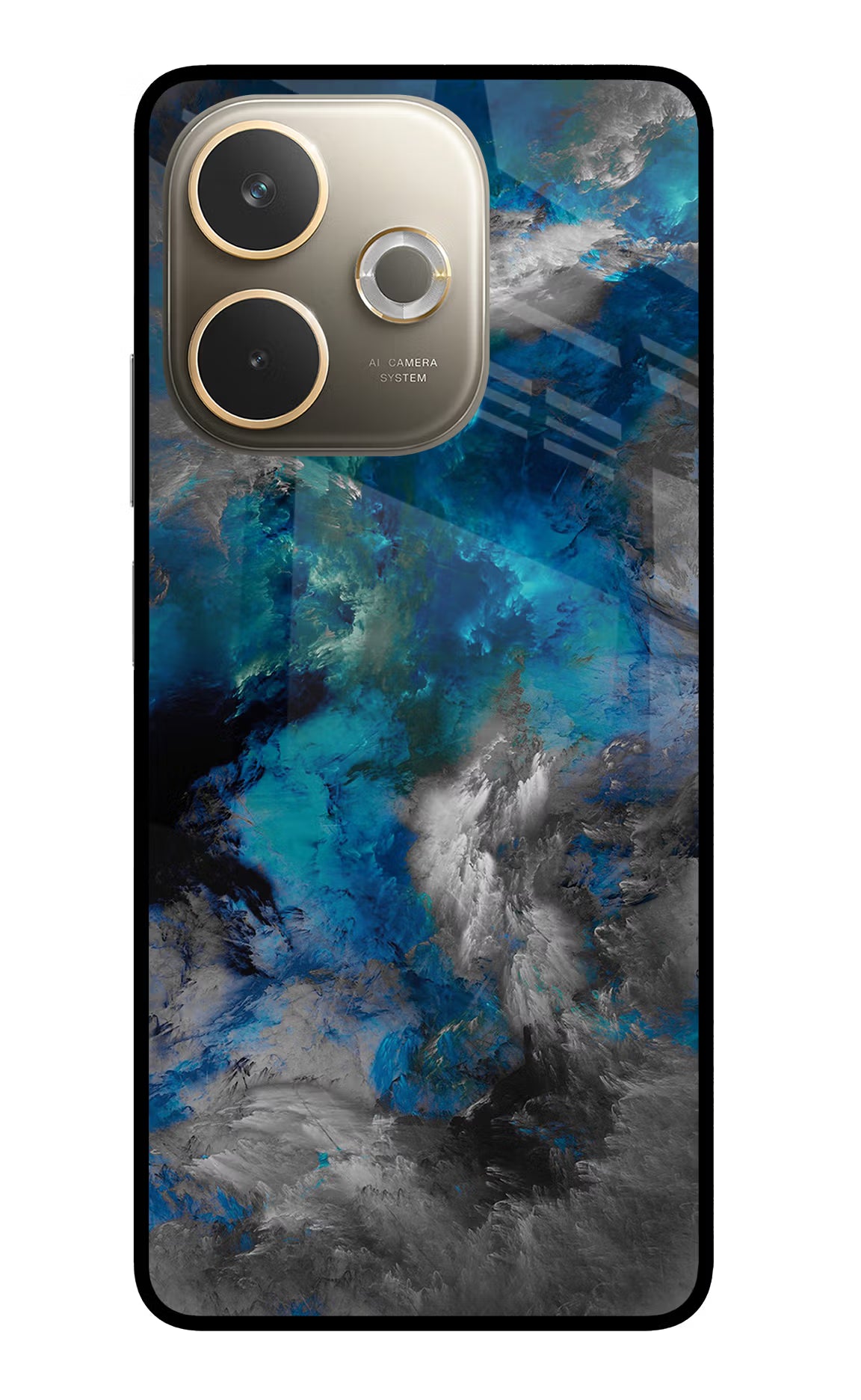 Artwork Oppo A5 Pro 5G Glass Case Back Cover by Casekaro