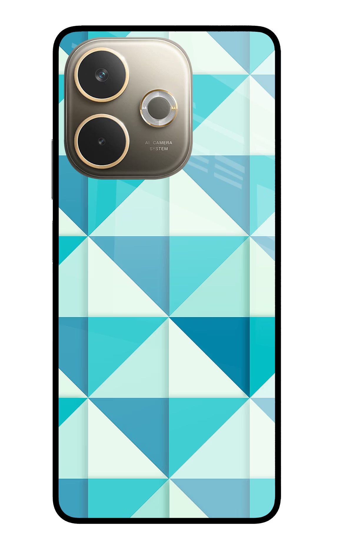 Abstract Oppo A5 Pro 5G Glass Case Back Cover by Casekaro