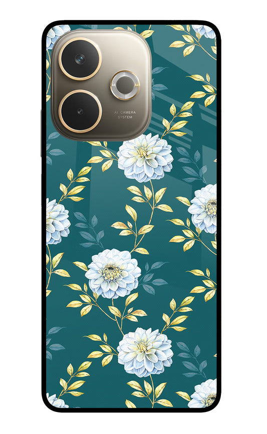 Flowers Oppo A5 Pro 5G Glass Case