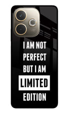 I Am Not Perfect But I Am Limited Edition Oppo A5 Pro 5G Glass Case