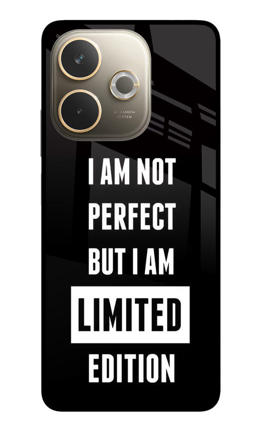 I Am Not Perfect But I Am Limited Edition Oppo A5 Pro 5G Glass Case