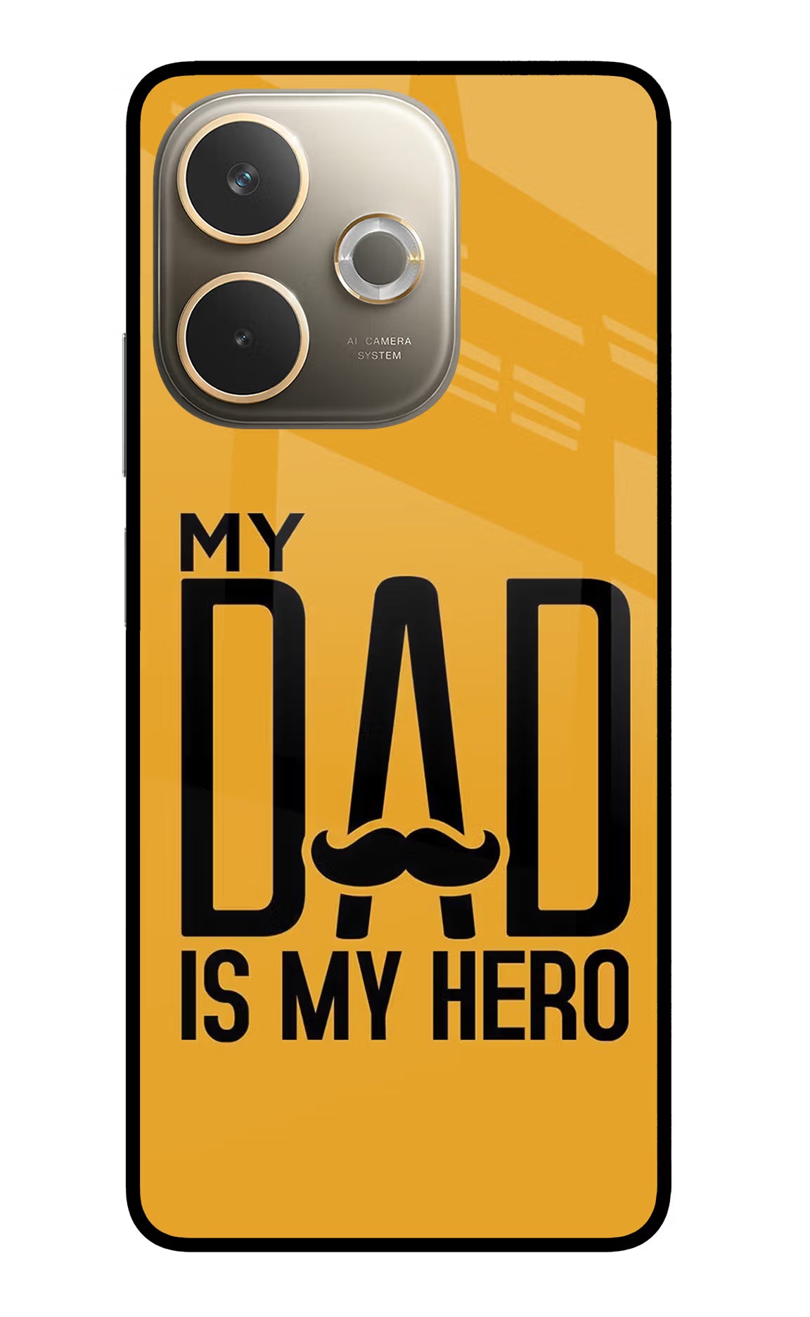 My Dad Is My Hero Oppo A5 Pro 5G Glass Case