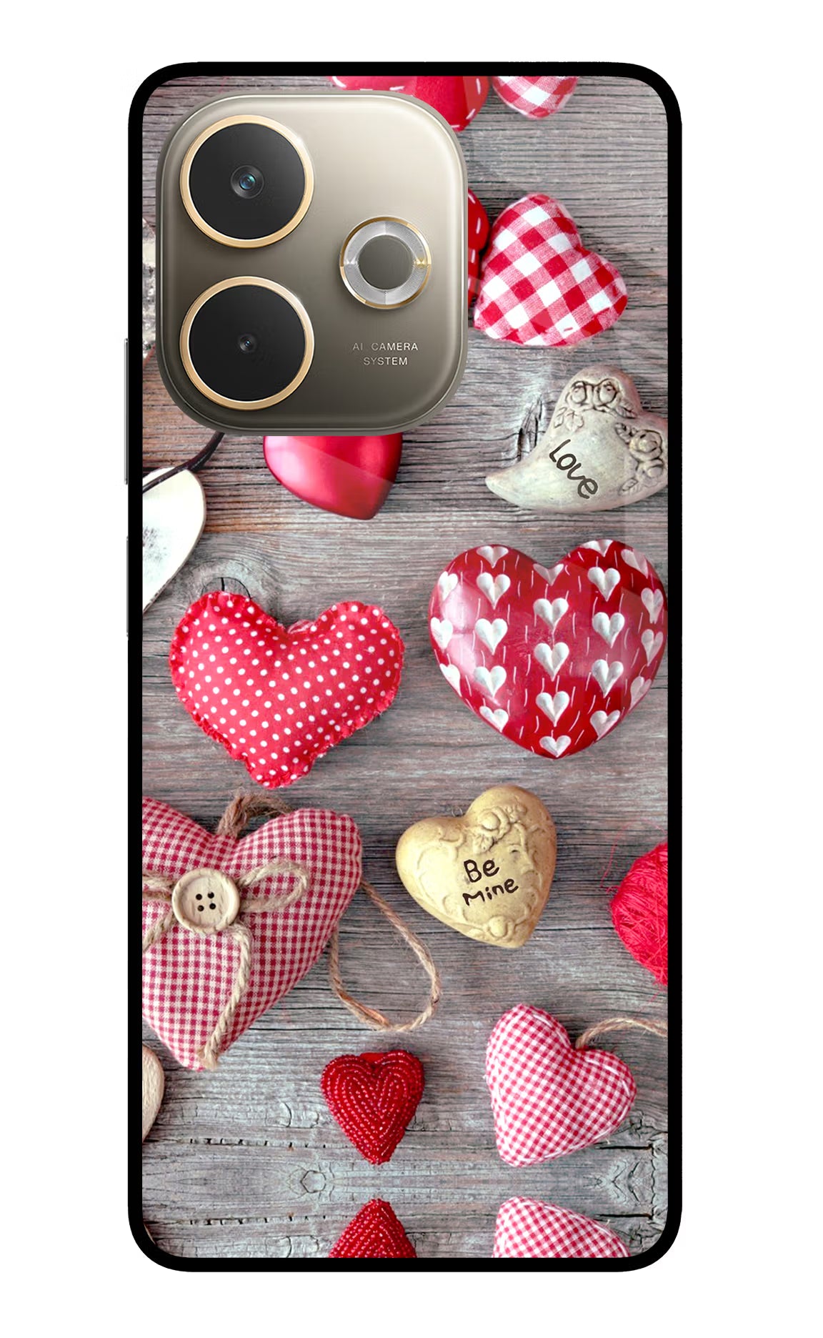 Love Wallpaper Oppo A5 Pro 5G Glass Case