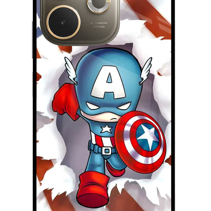 Captain America Oppo A5 Pro 5G Glass Case