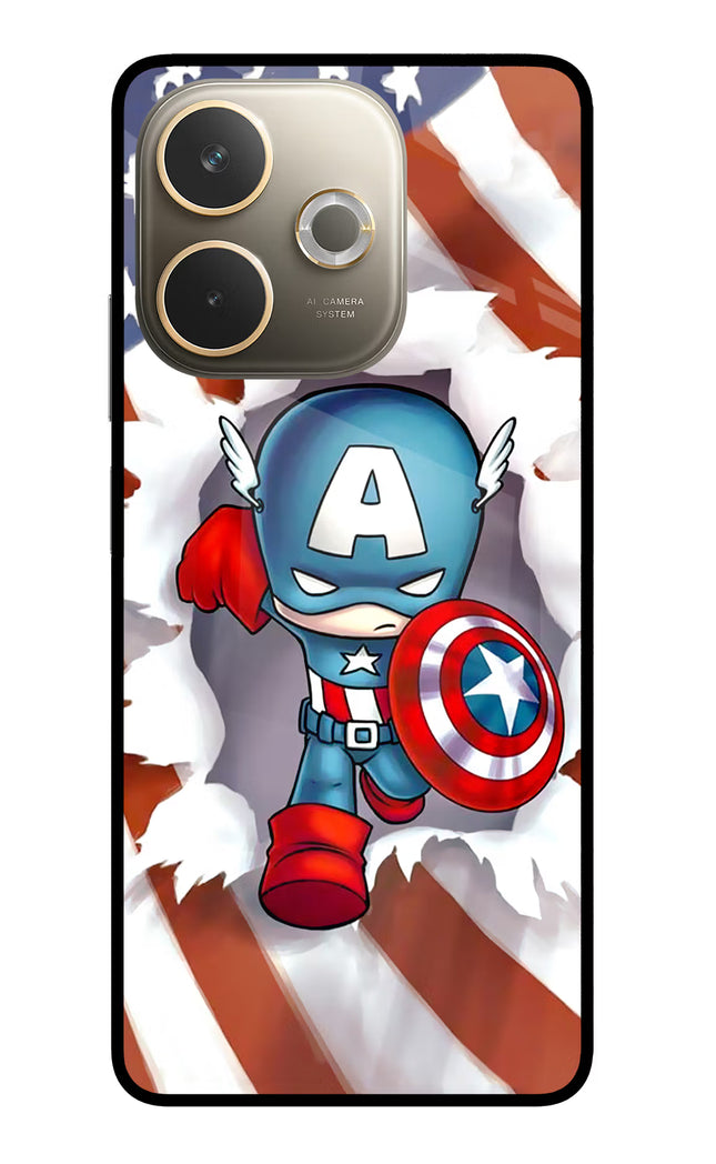 Captain America Oppo A5 Pro 5G Glass Case