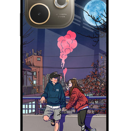 Chilling Couple Oppo A5 Pro 5G Glass Case