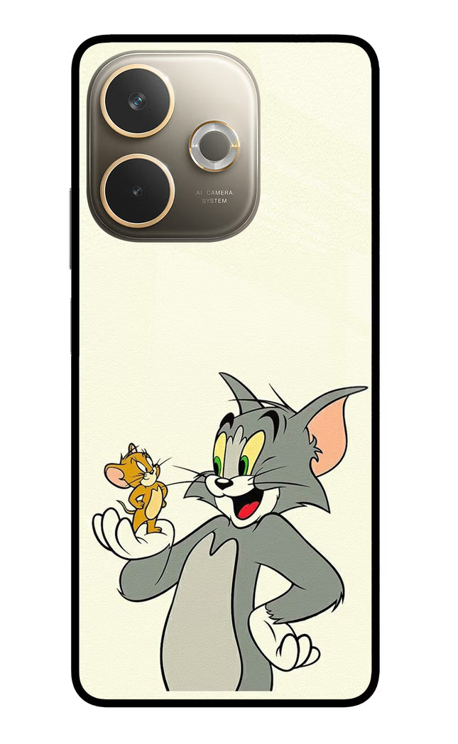 Tom & Jerry Oppo A5 Pro 5G Glass Case