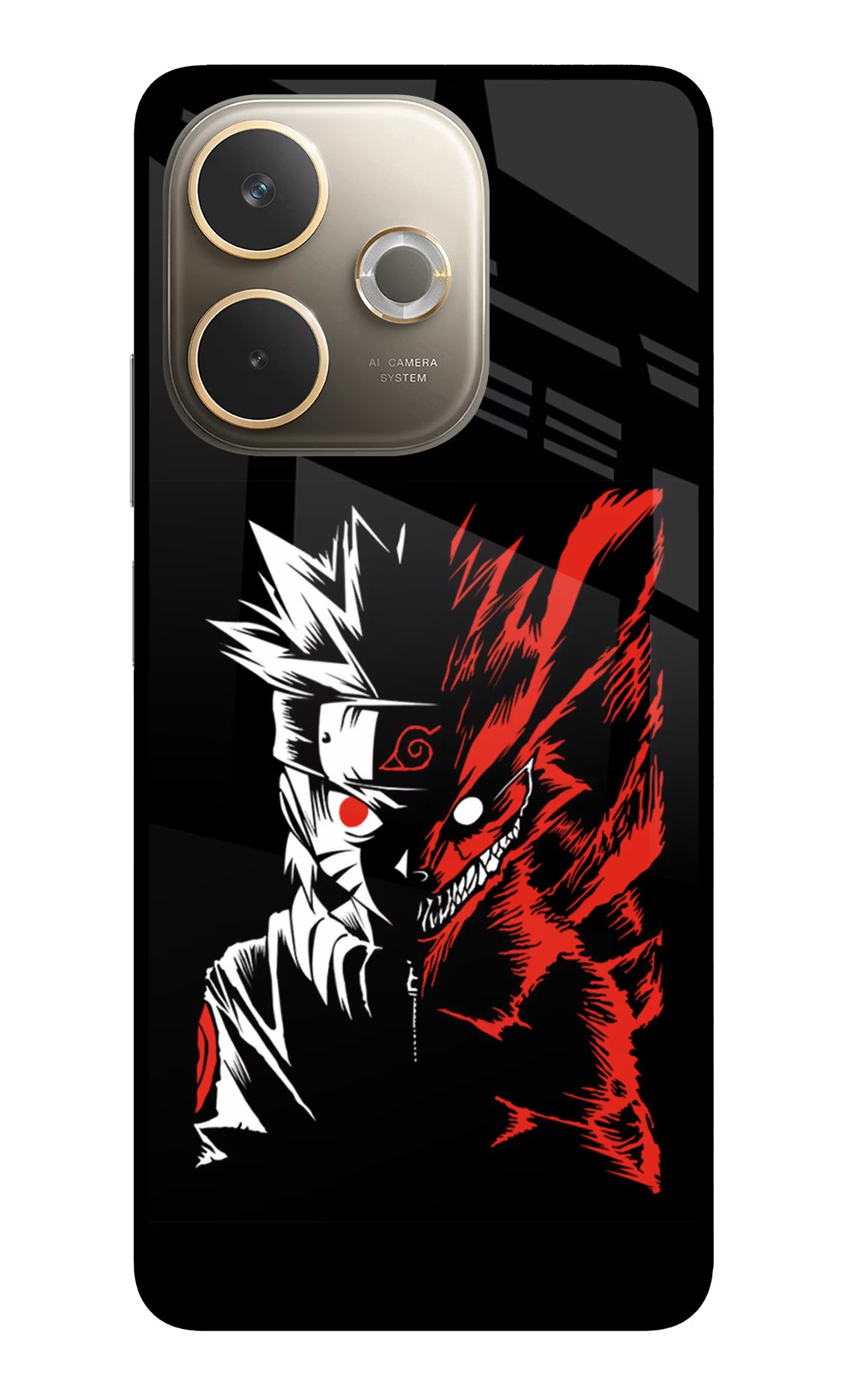 Naruto Two Face Oppo A5 Pro 5G Glass Case