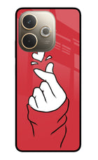 Korean Love Sign Oppo A5 Pro 5G Glass Case