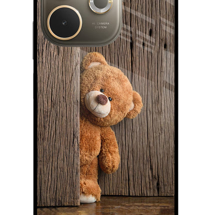 Teddy Wooden Oppo A5 Pro 5G Glass Case