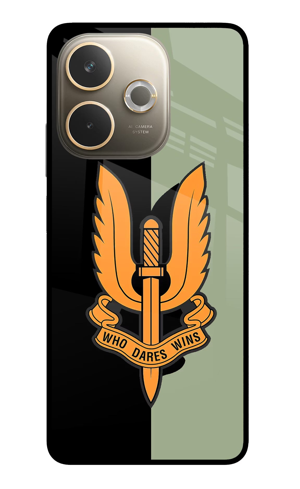 Balidan Logo Oppo A5 Pro 5G Glass Case Back Cover by Casekaro