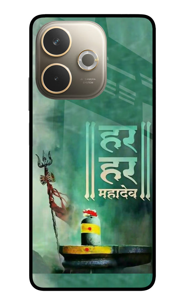 Har Har Mahadev Shivling Oppo A5 Pro 5G Glass Case