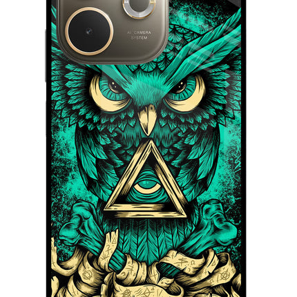 Green Owl Oppo A5 Pro 5G Glass Case