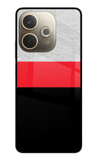 Tri Color Pattern Oppo A5 Pro 5G Glass Case