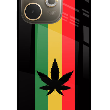Weed Flag Oppo A5 Pro 5G Glass Case