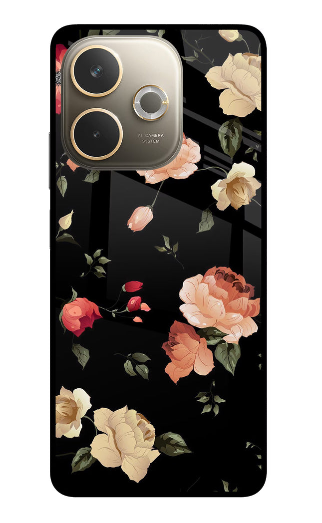 Flowers Oppo A5 Pro 5G Glass Case